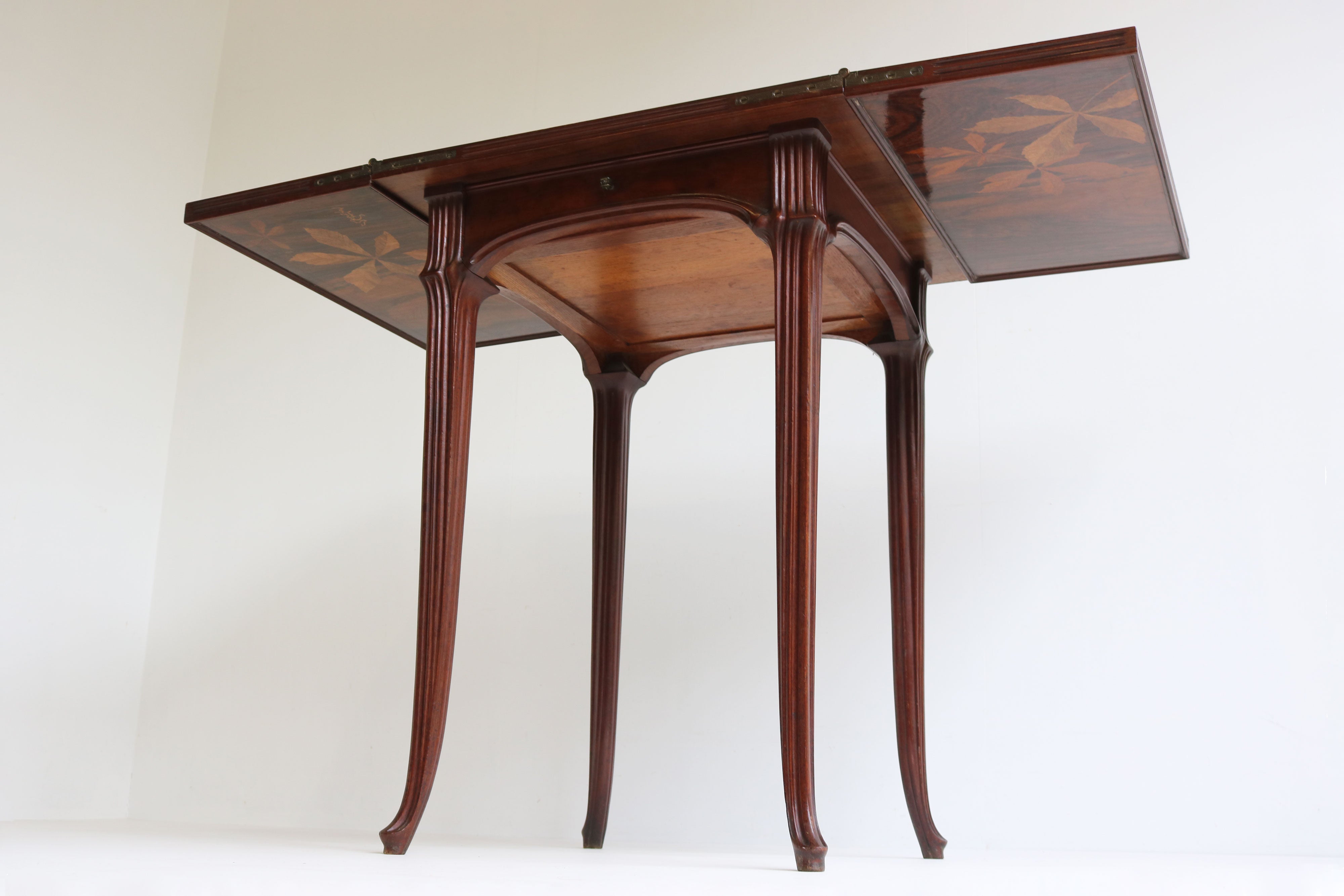 Art Nouveau Games table / side table by Emile Gallé 1910