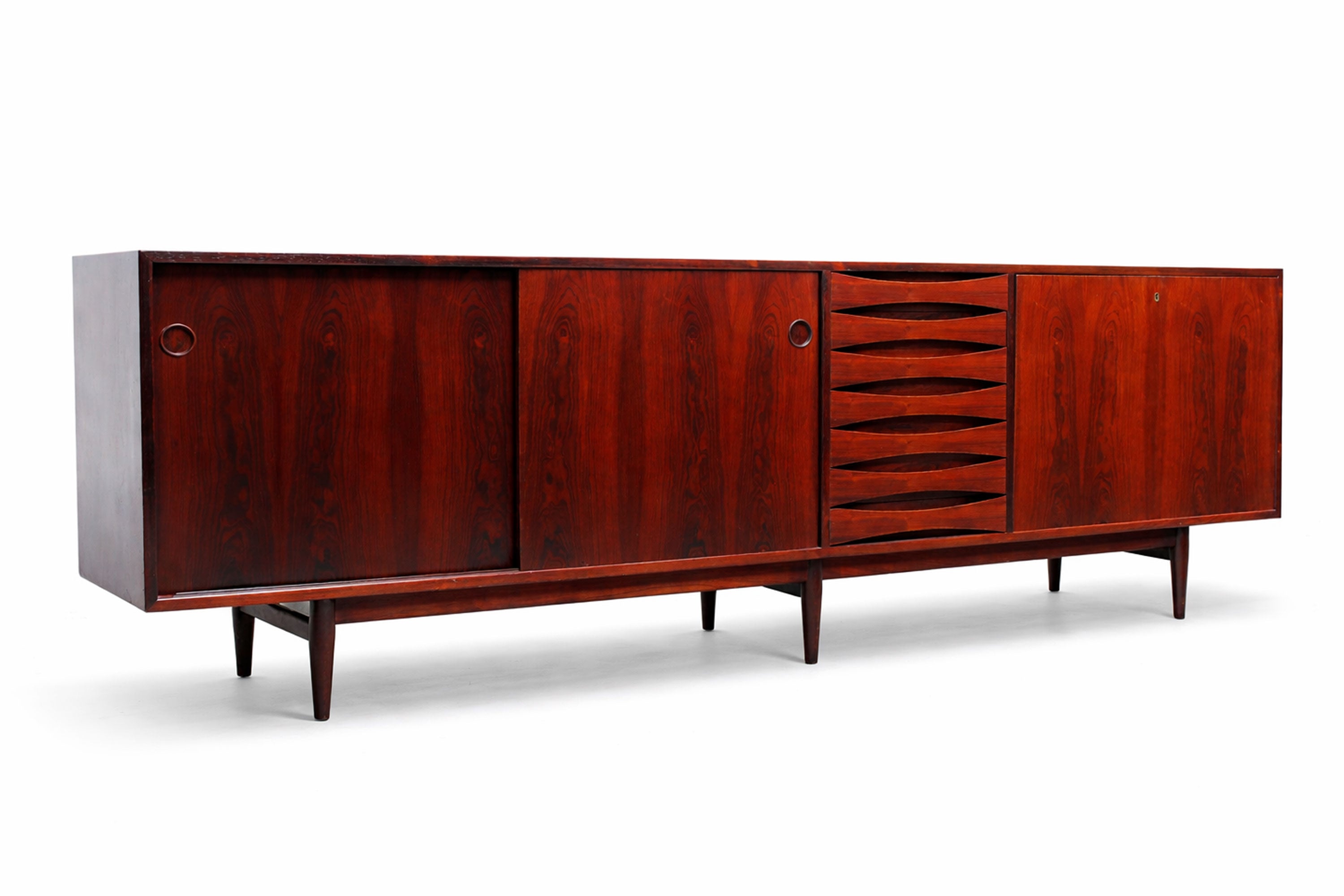 Rare Arne Vodder 29a sideboard for Sibast 1950 Rosewood