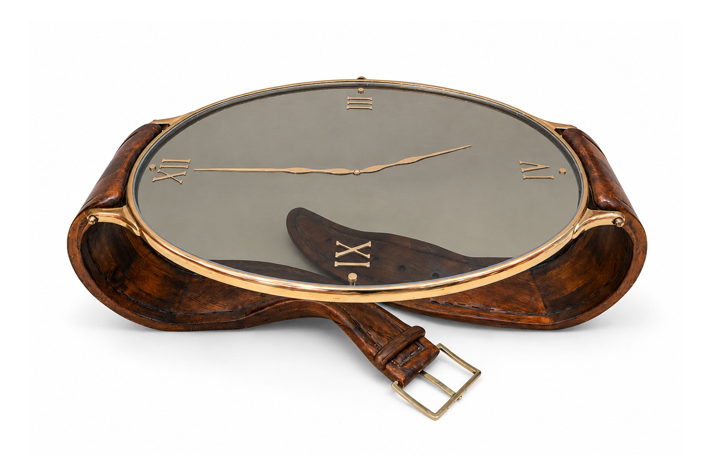 Rare Sculptural ''Watch'' Coffee table by DS Florence 1960 Italy