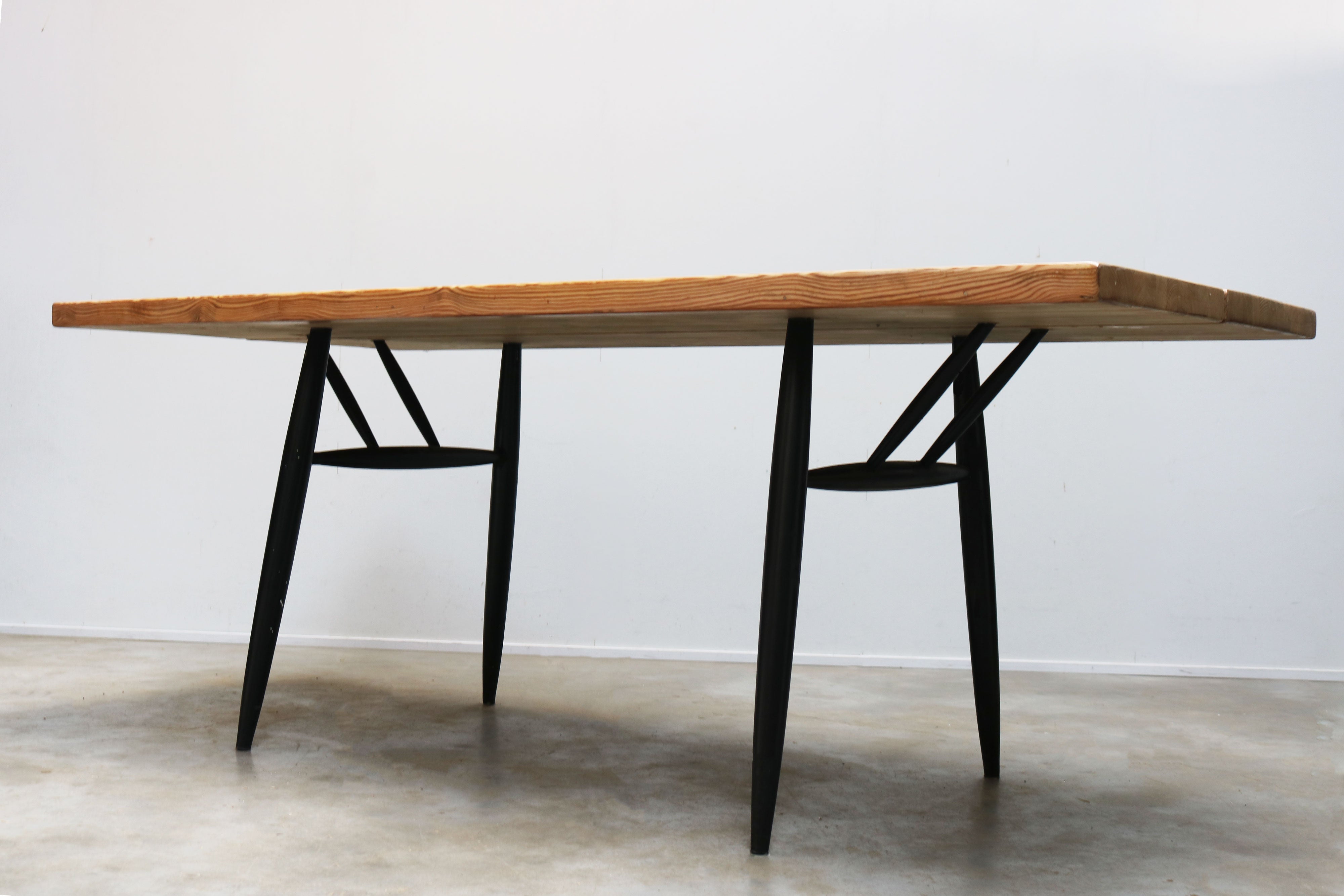 Rare ''Pirkka'' dining room set by Ilmari Tapiovaara for Laukaan Puu 1955