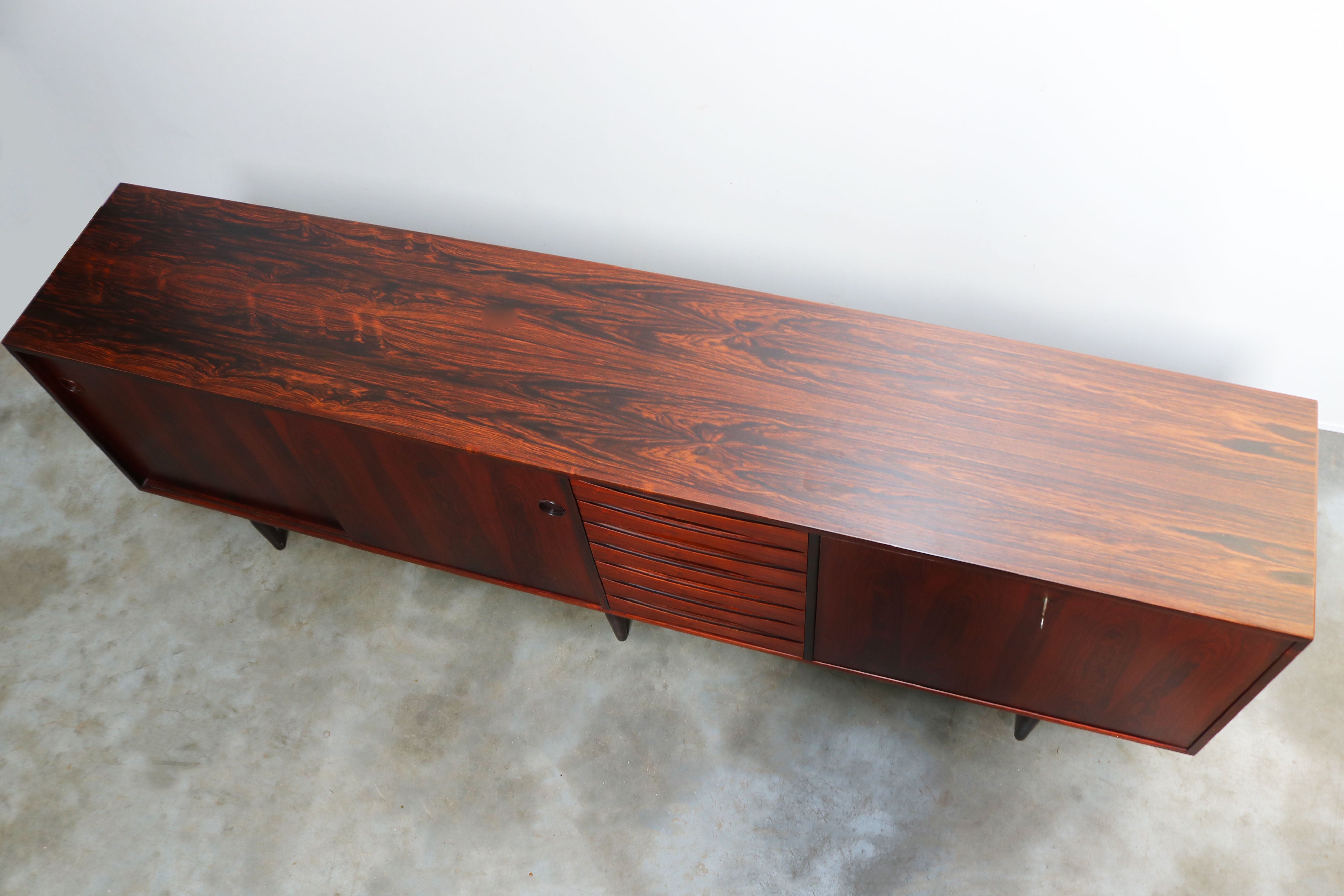Rare Arne Vodder 29a sideboard for Sibast 1950 Rosewood