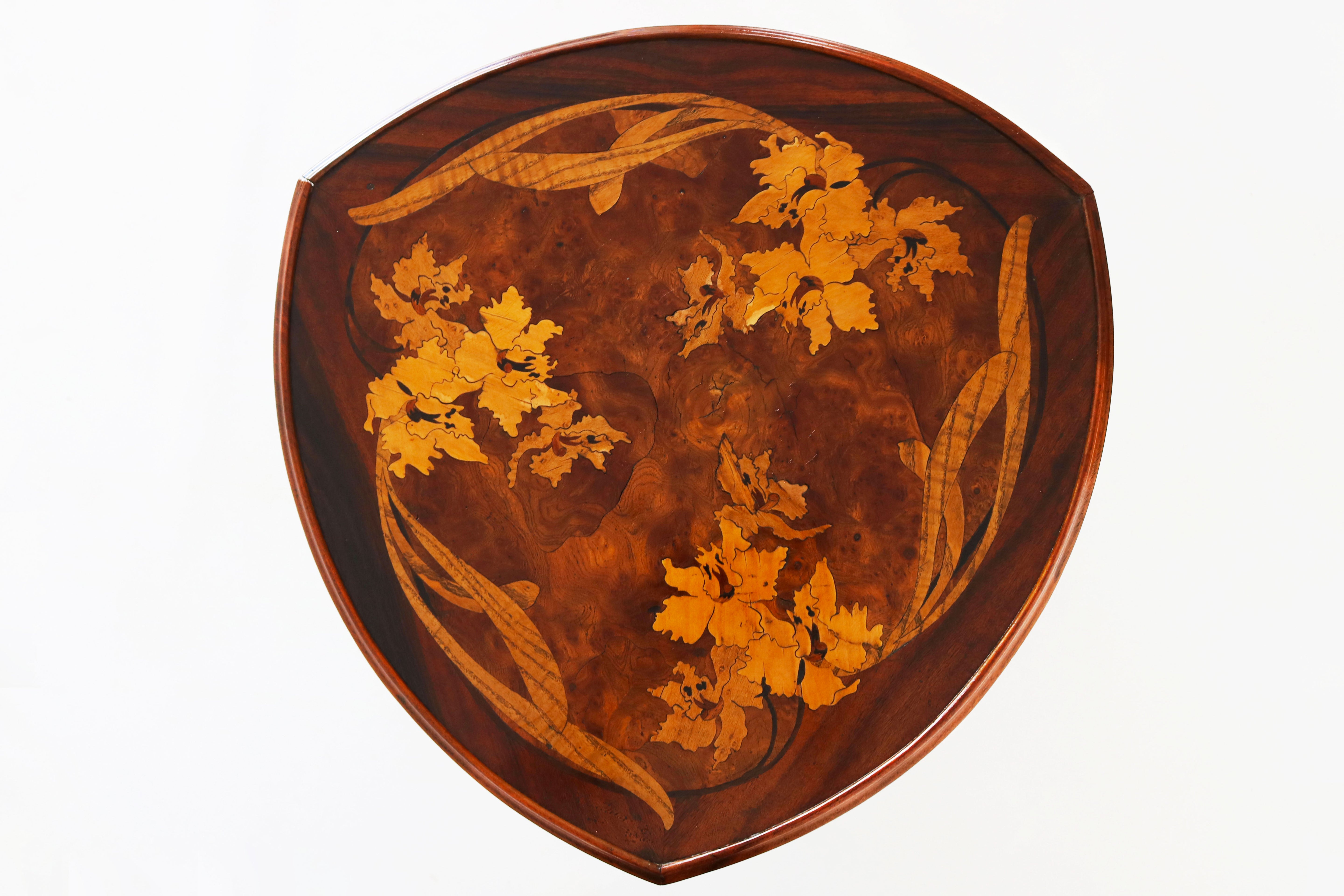 Louis Majorelle side table ''Lilly'' France 1900