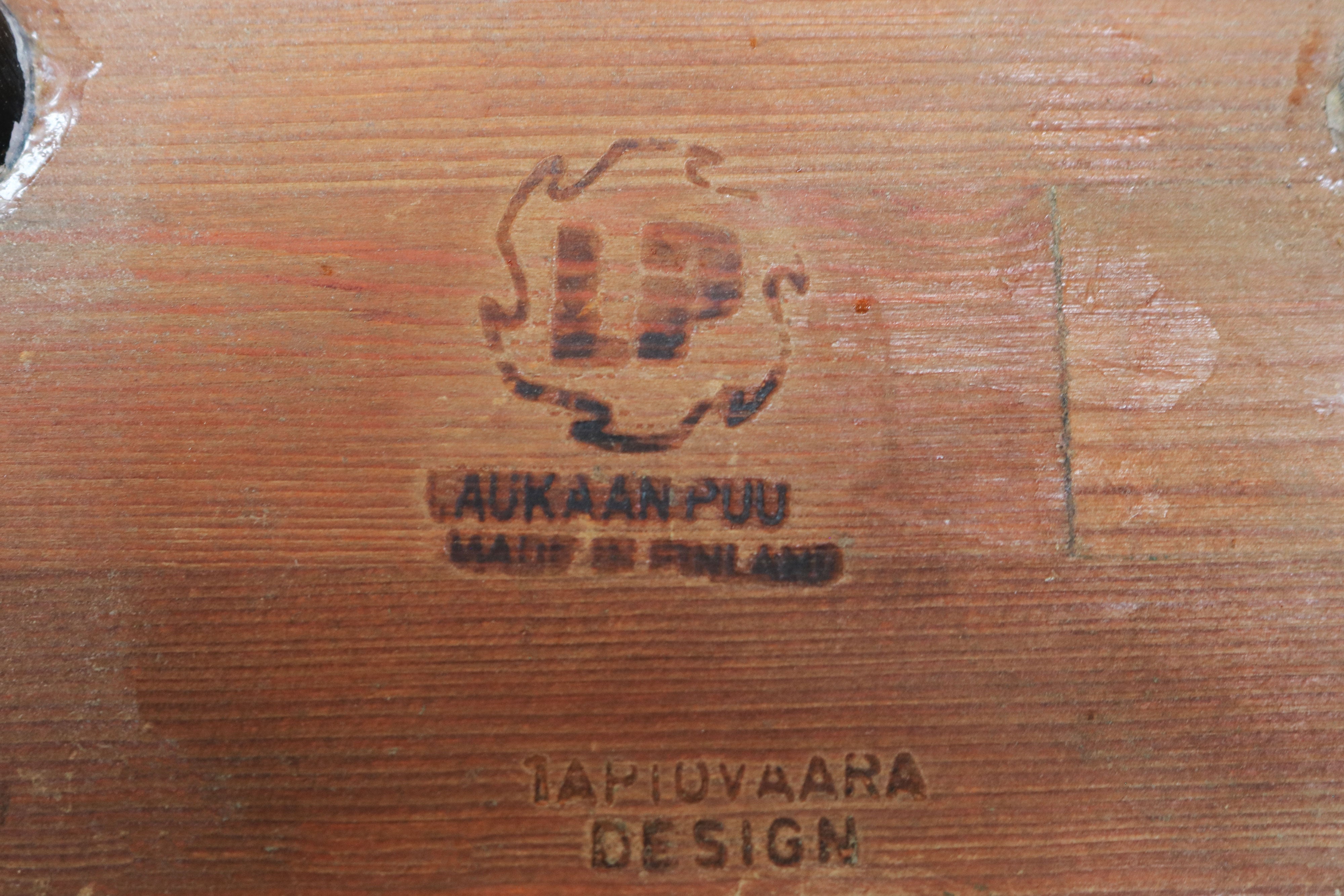 Rare ''Pirkka'' dining room set by Ilmari Tapiovaara for Laukaan Puu 1955