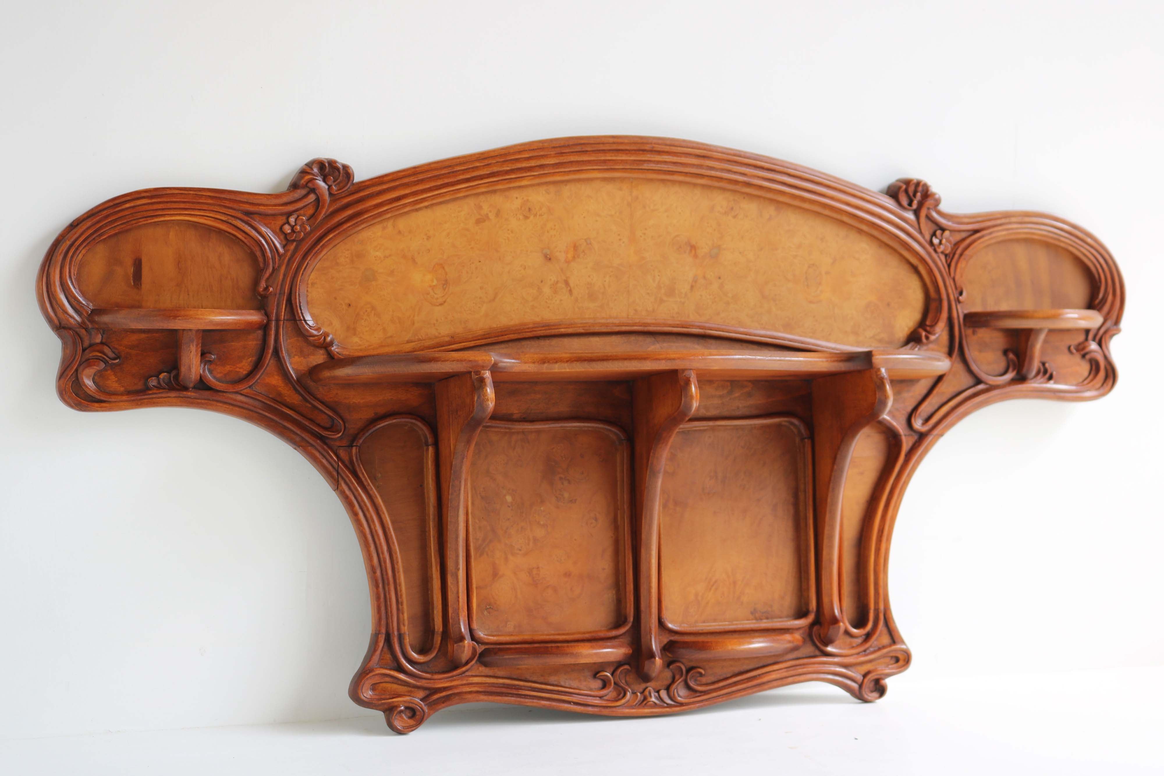 Art Nouveau wall shelf by Eugene Gaillard 1900