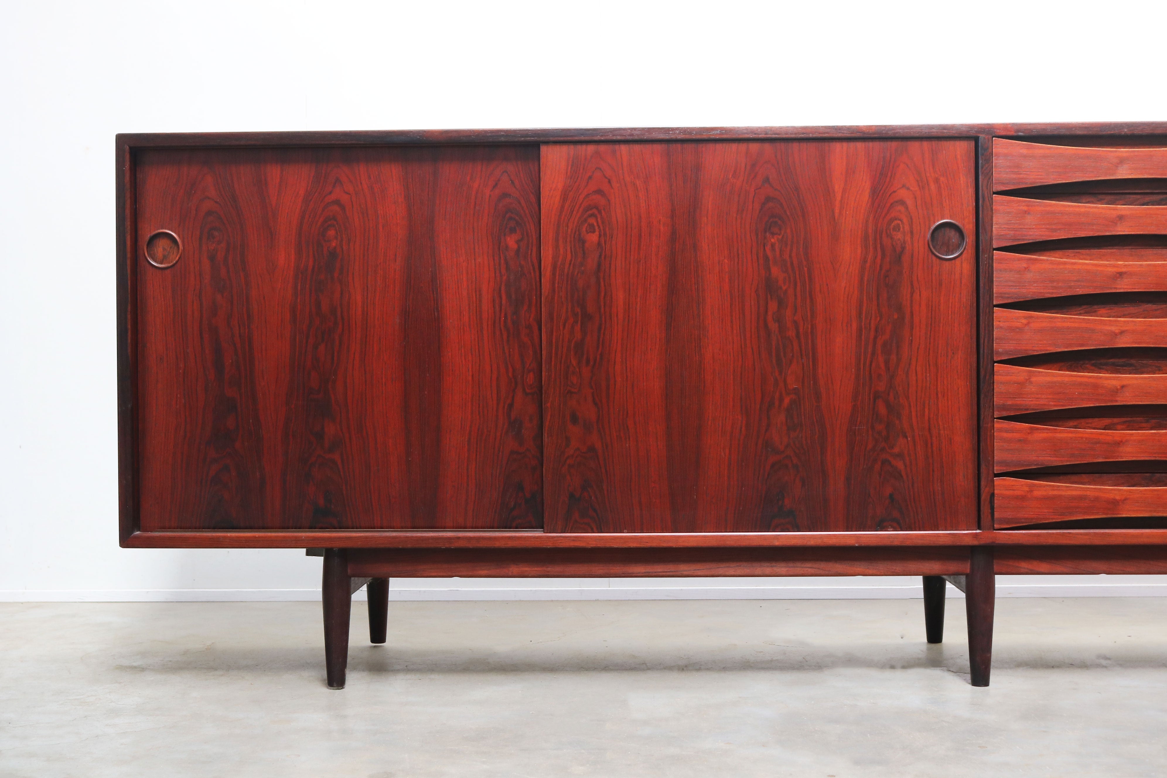 Rare Arne Vodder 29a sideboard for Sibast 1950 Rosewood