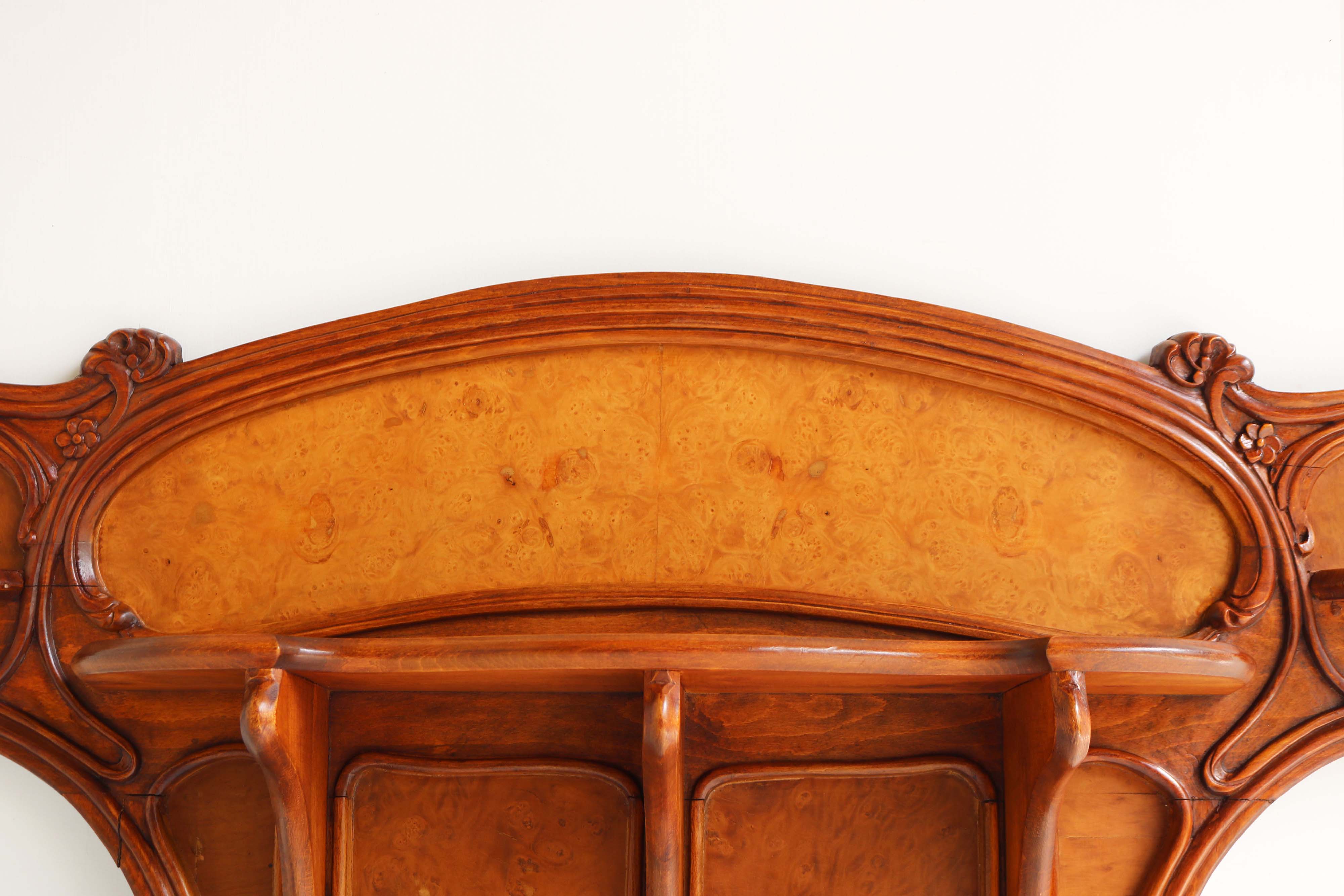 Art Nouveau wall shelf by Eugene Gaillard 1900