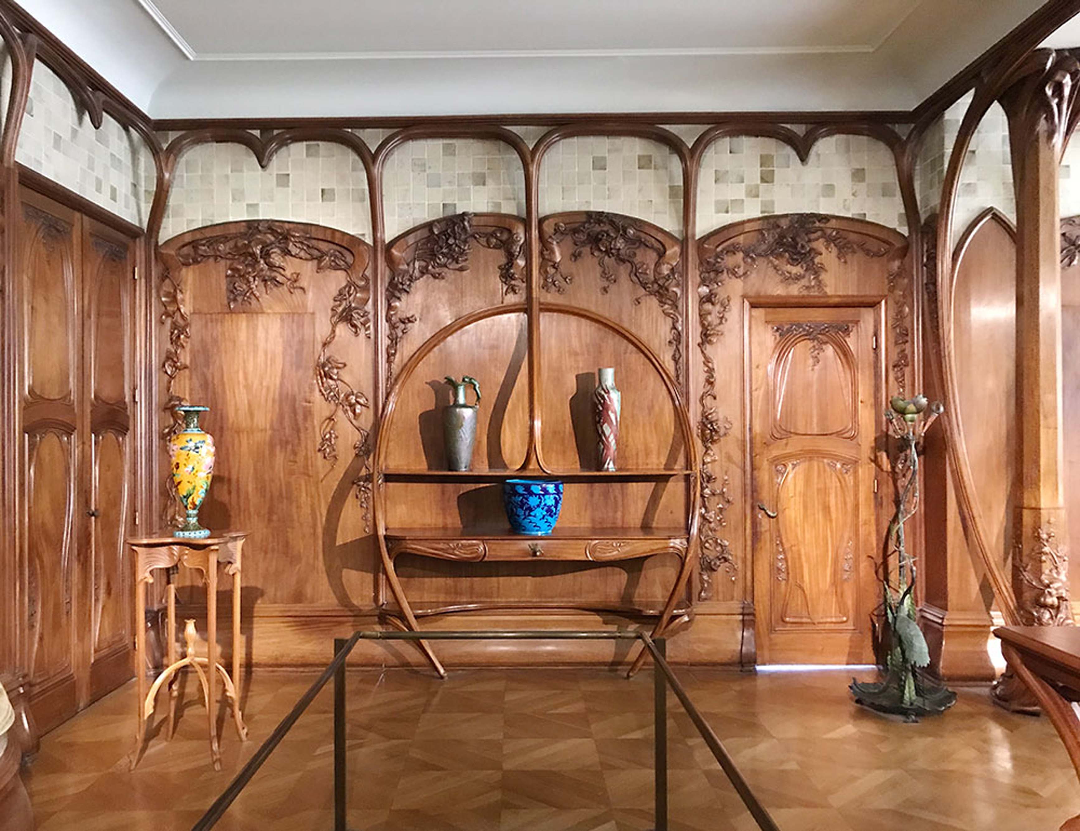 Art Nouveau ''Heron'' Floor lamp 1900