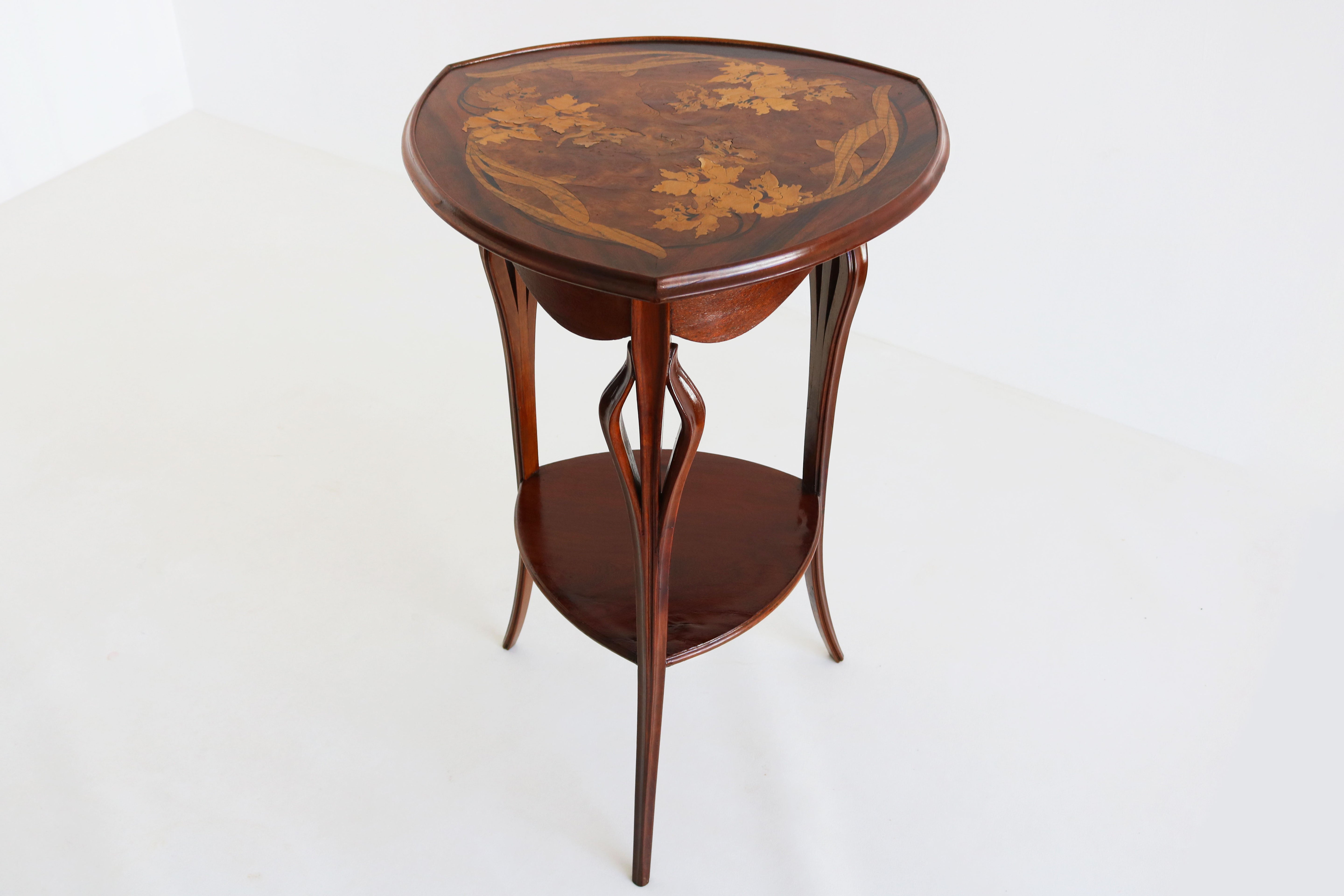 Louis Majorelle side table ''Lilly'' France 1900