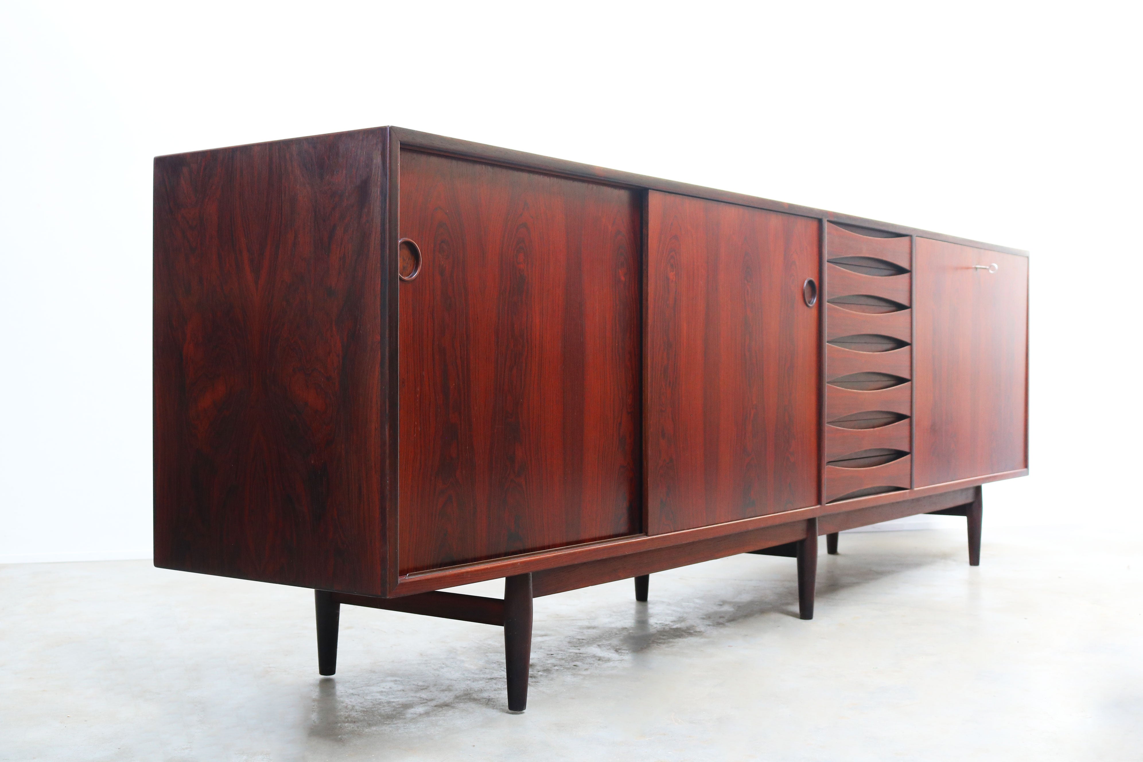 Rare Arne Vodder 29a sideboard for Sibast 1950 Rosewood