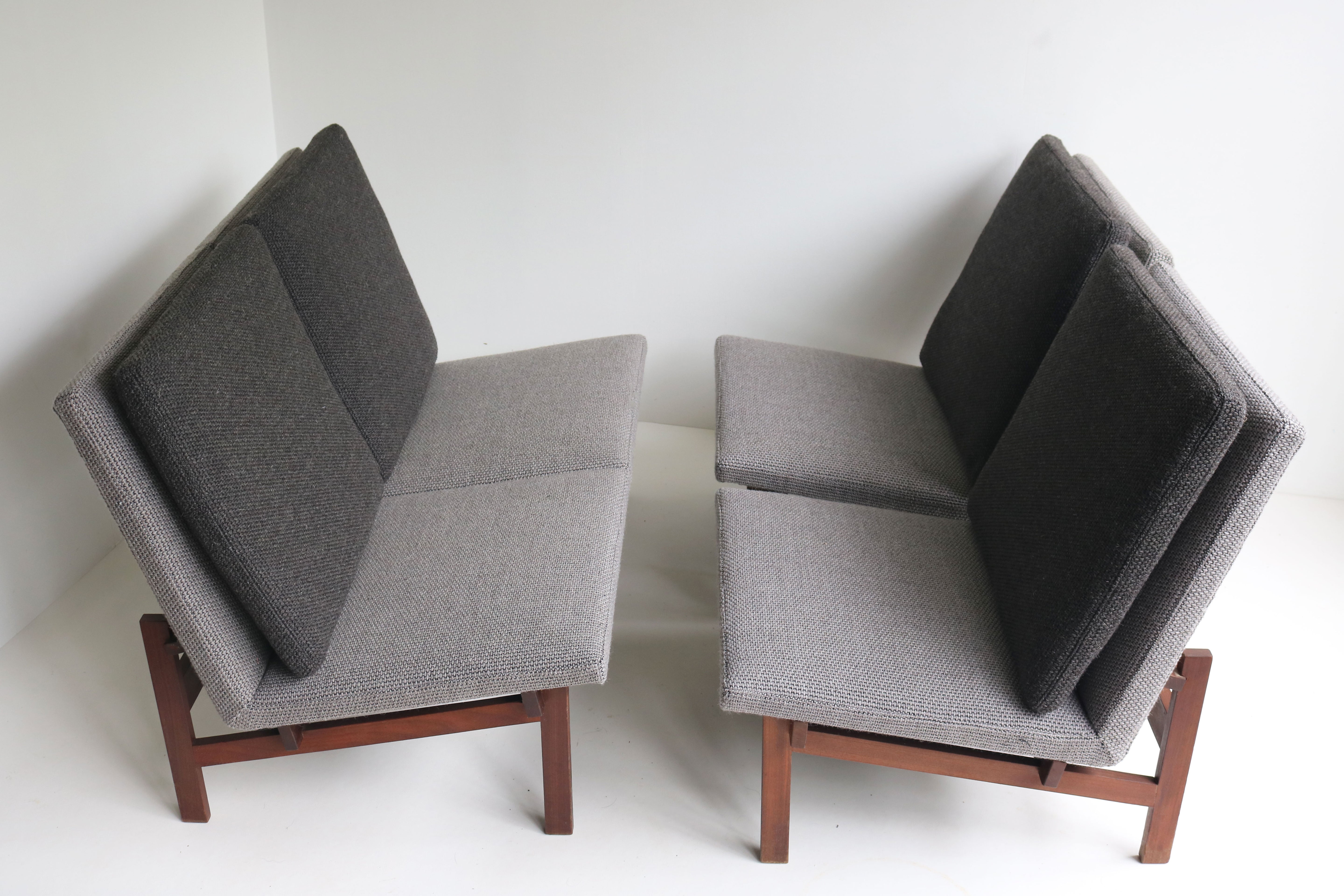 Living roomset F181 Square Line Series by Kho Liang Le & Theo Ruth 1958 Artifort