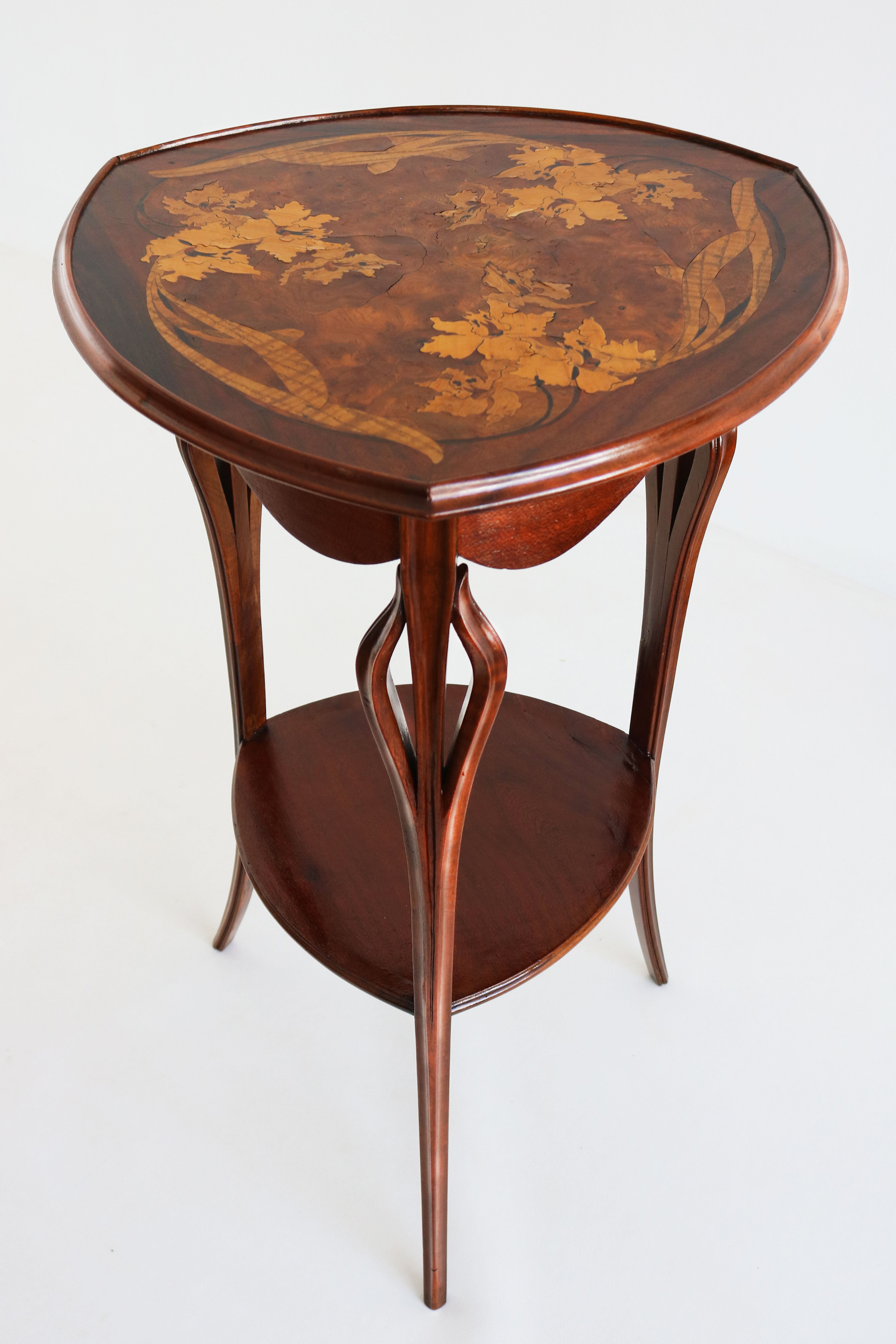 Louis Majorelle side table ''Lilly'' France 1900
