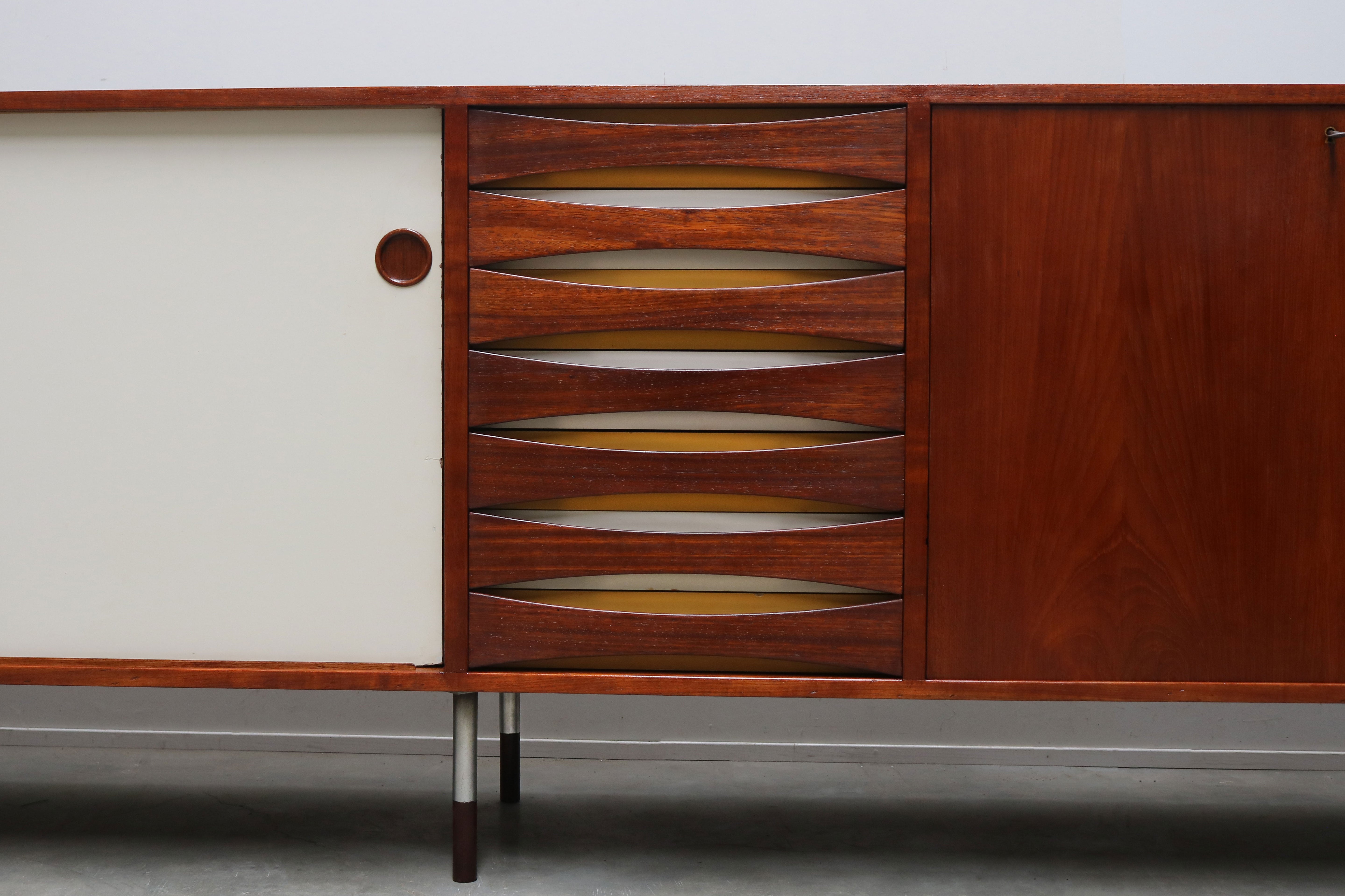 Original Arne Vodder model: 29A ''Triennale'' sideboard 1957 Denmark