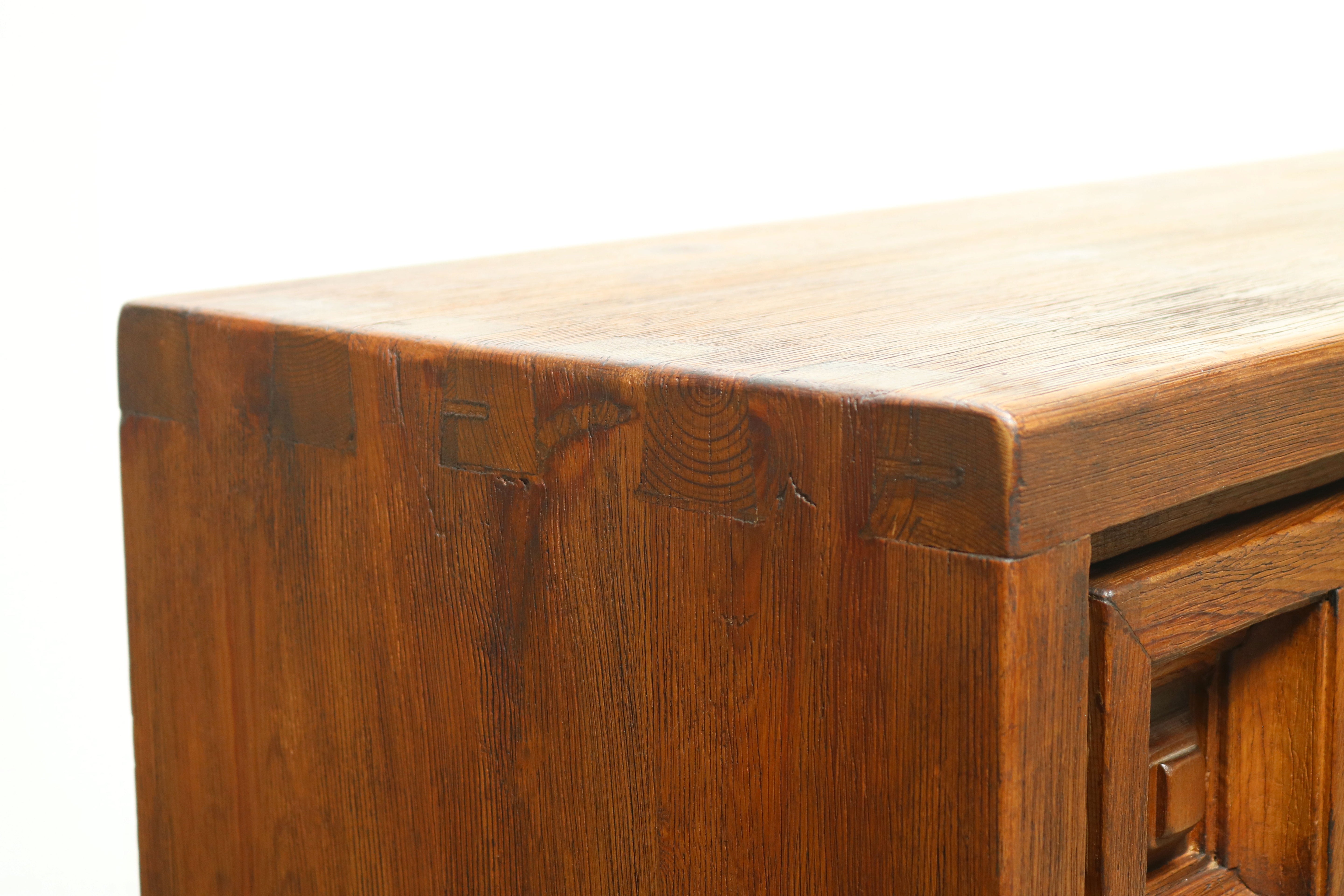 Exquisite Brutalist design sideboard by BIOSCA Spain 1960
