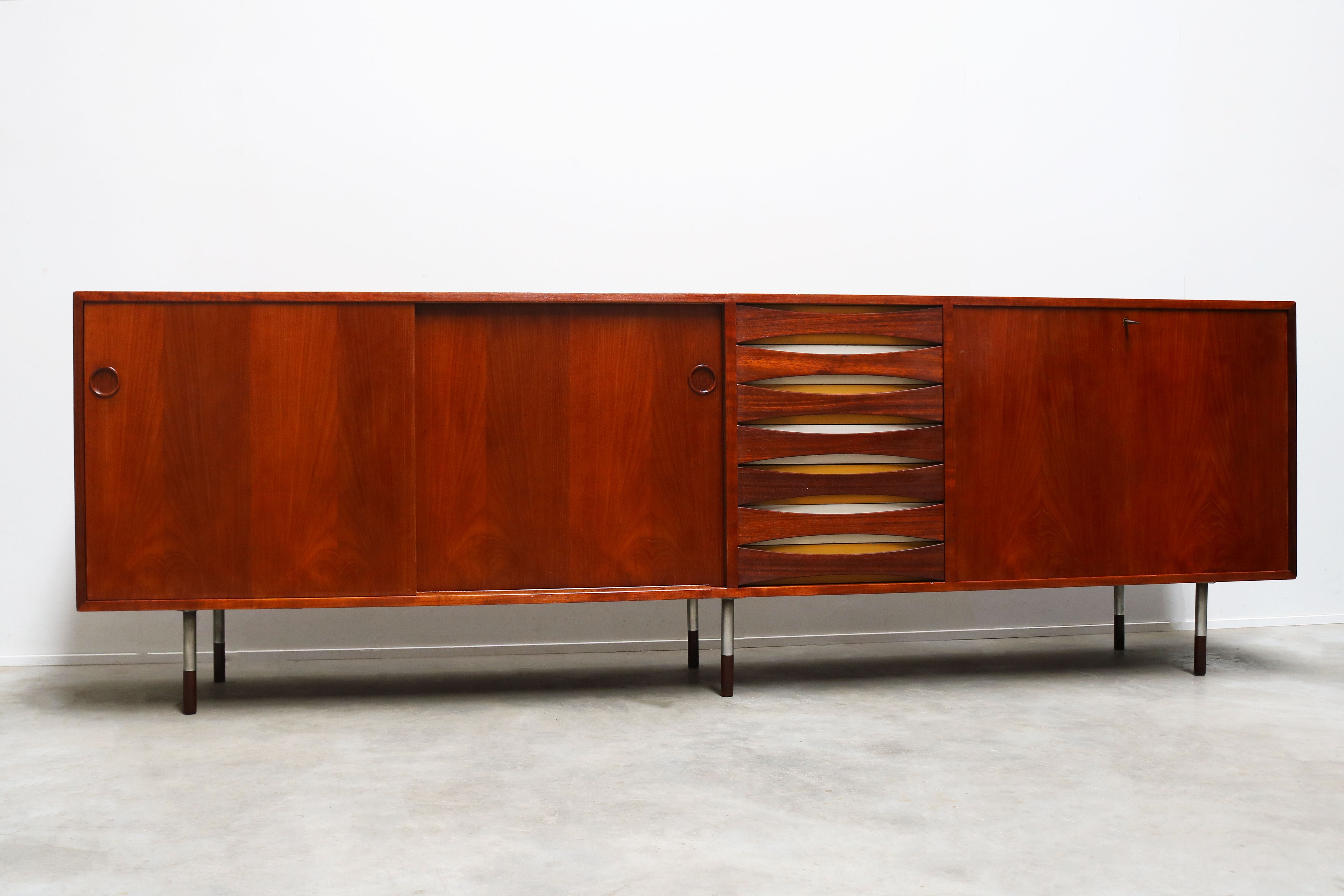 Original Arne Vodder model: 29A ''Triennale'' sideboard 1957 Denmark