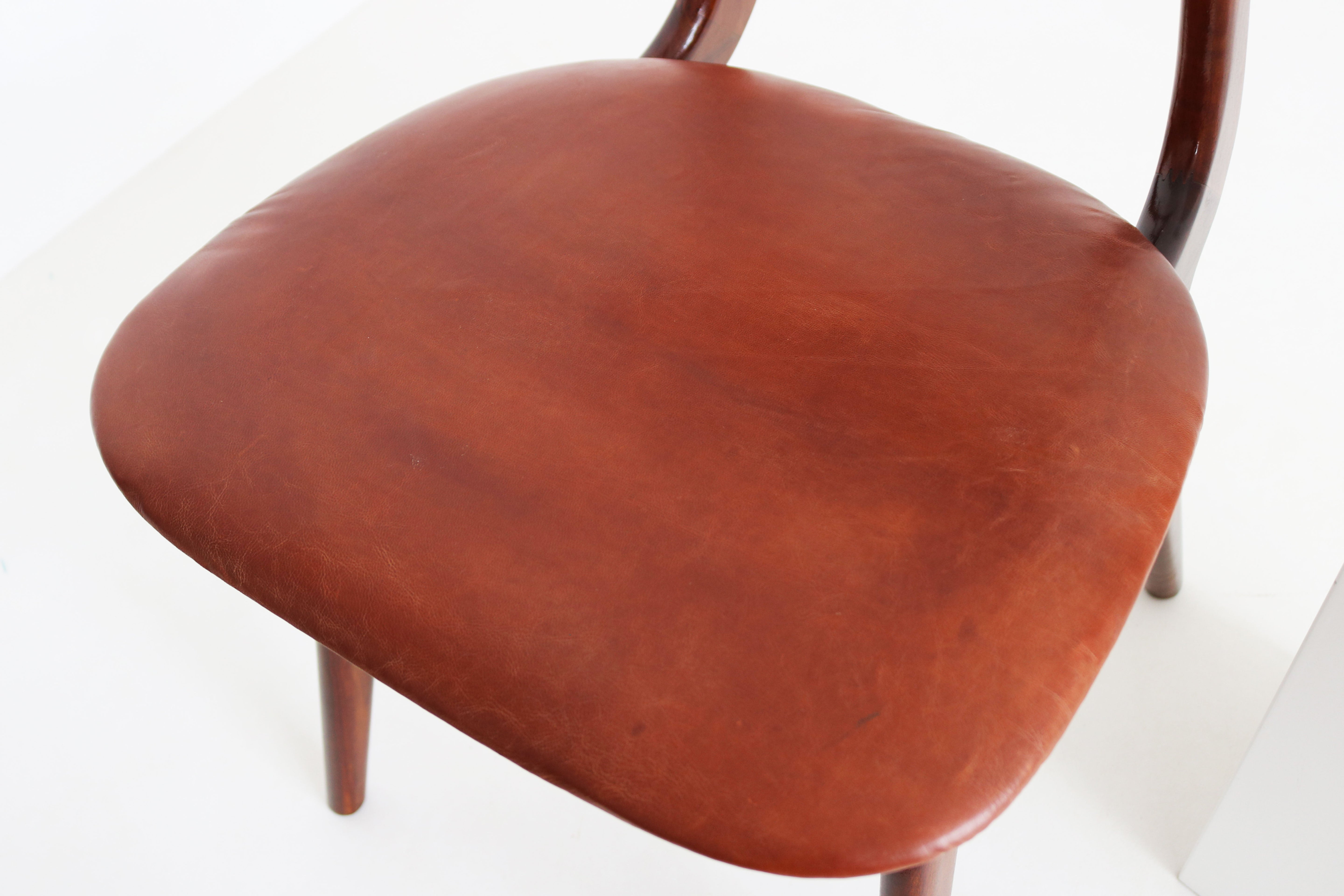 set of 4 dutch design chairs by Louis Van Teeffelen for AWA 1960